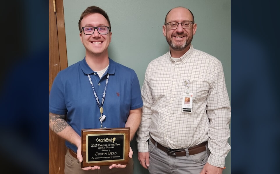 Justin Berg, Pharmacist and Nick Gallinger, Pharmacy Director 